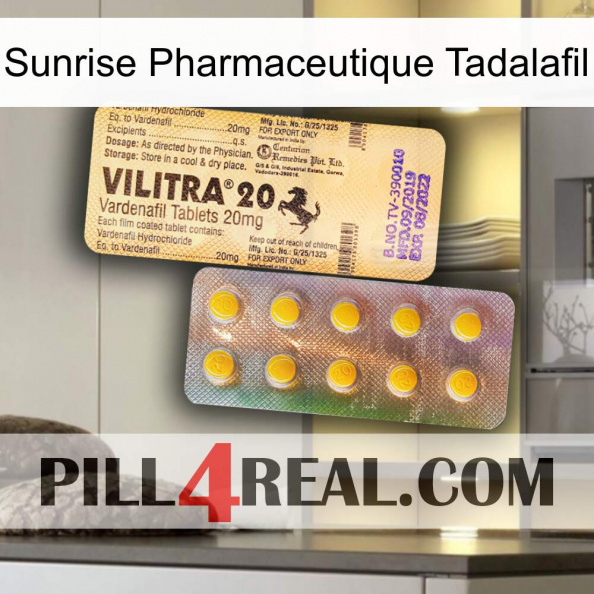 Sunrise Pharmaceutical Tadalafil new06